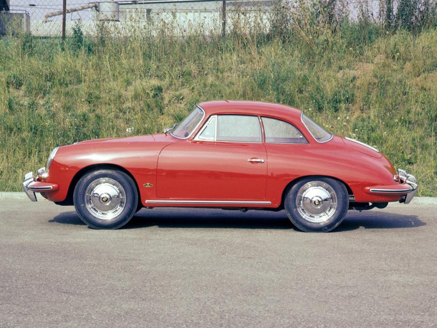  Porsche 356B 1600 Super Coupe by Karmann 1961 года  (фото 1 из 29)